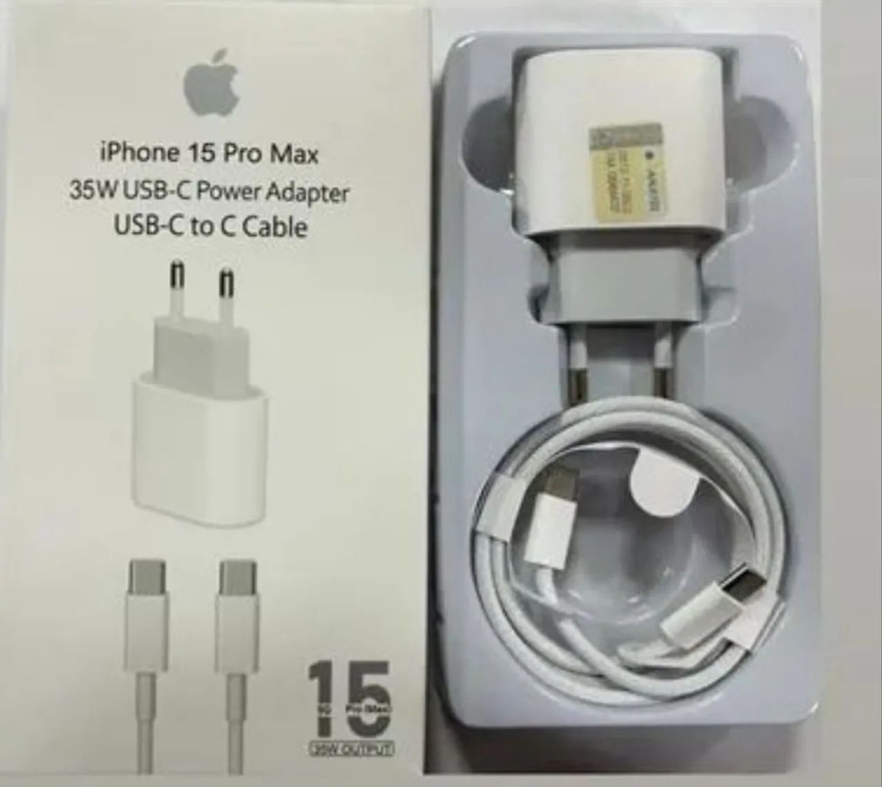 Carregador 35W USB-C iPhone 15 Pro Max - Foto 2