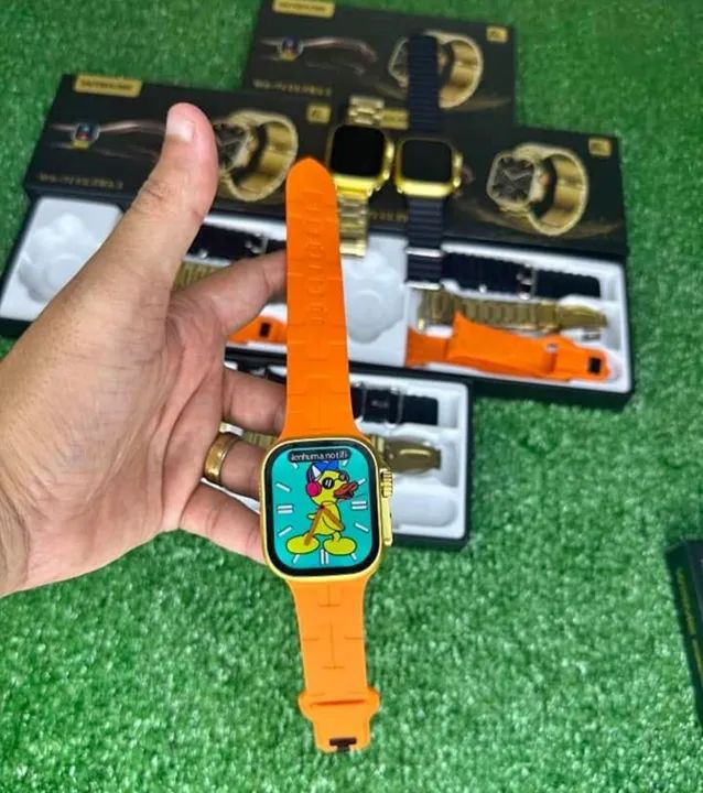 Smartwatch  Série 9 Dourado ws 71