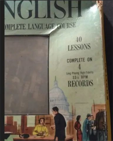  Discos de Curso Ingles ano 1958 completo - Foto 5