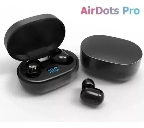 Fone De Ouvido Sem Fio Xiaomi Redmi Airdots Pro Cor Preto Fones