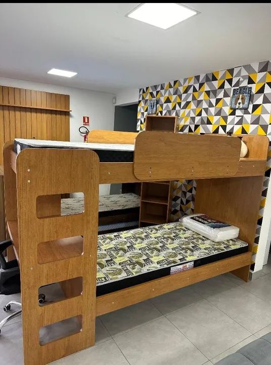 beliche lopas olga com led 100%mdf