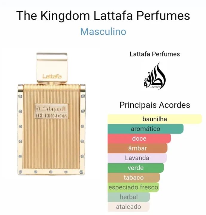 Perfume Lattafa The Kingdom - Eau de Parfum - Foto 4