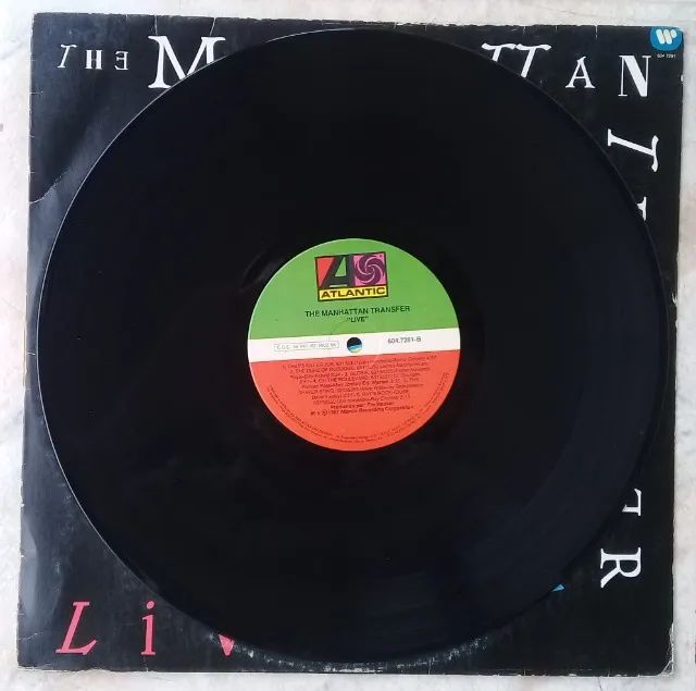 the manhattan transfer-lp 1987-live - Foto 4
