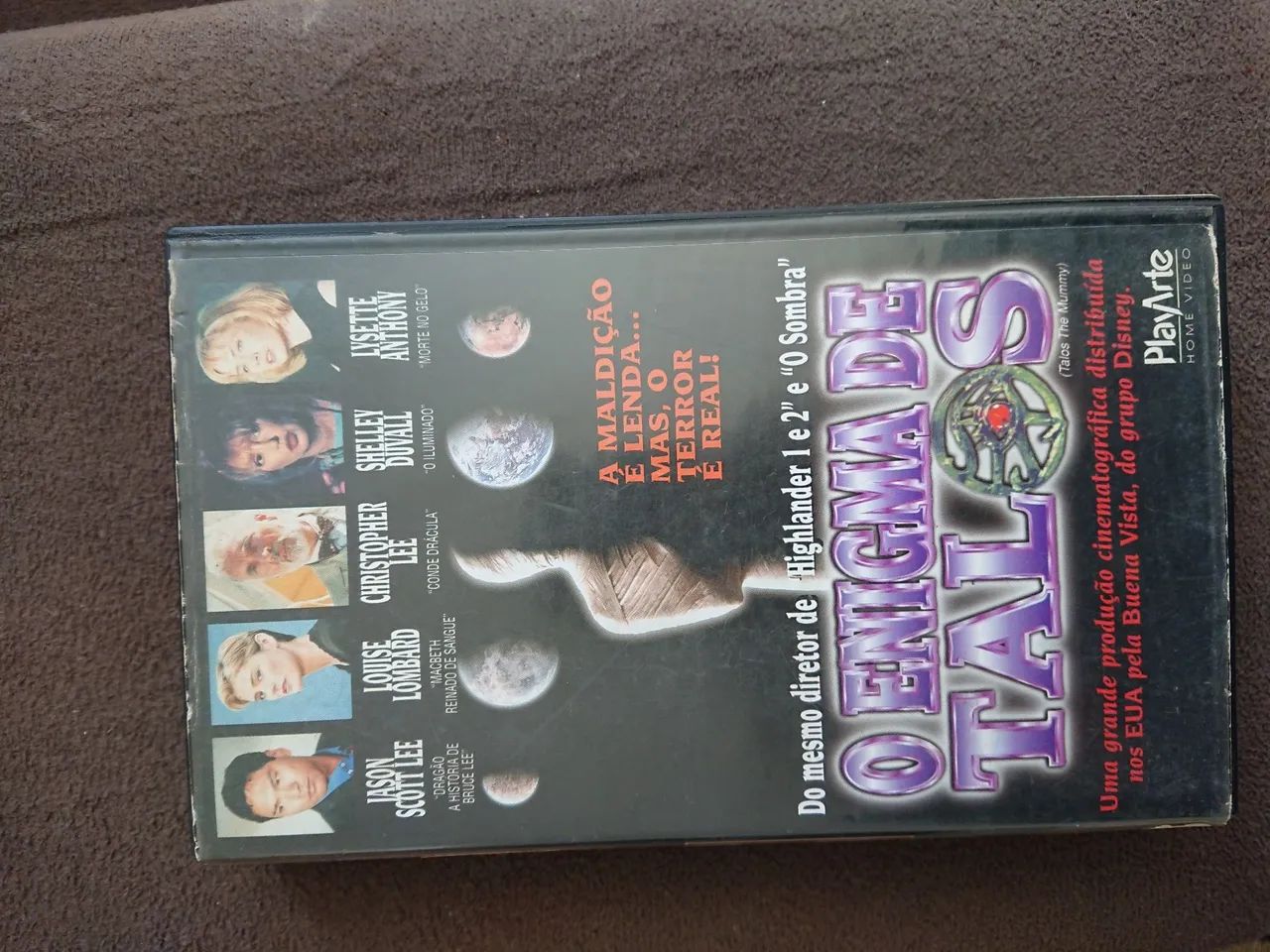 Vhs fita cassete Enigma de Talos original
