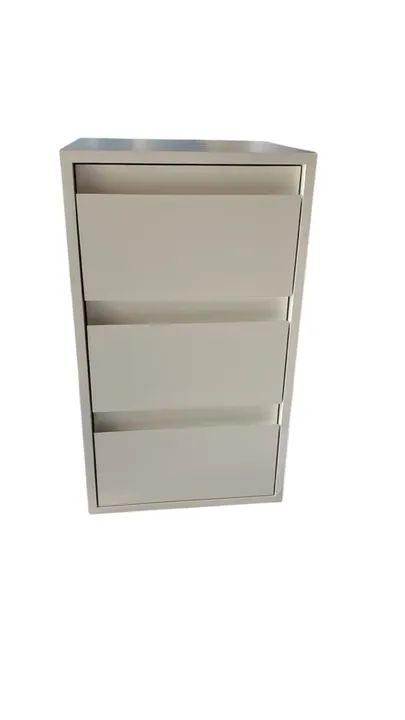 Mesa de Cabeceira Gaveteiro 3 gavetas branco - Foto 2