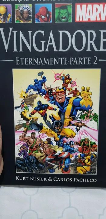 MARVEL SALVAT - VINGADORES ETERNAMENTE PARTE 1 e 2  - Foto 3