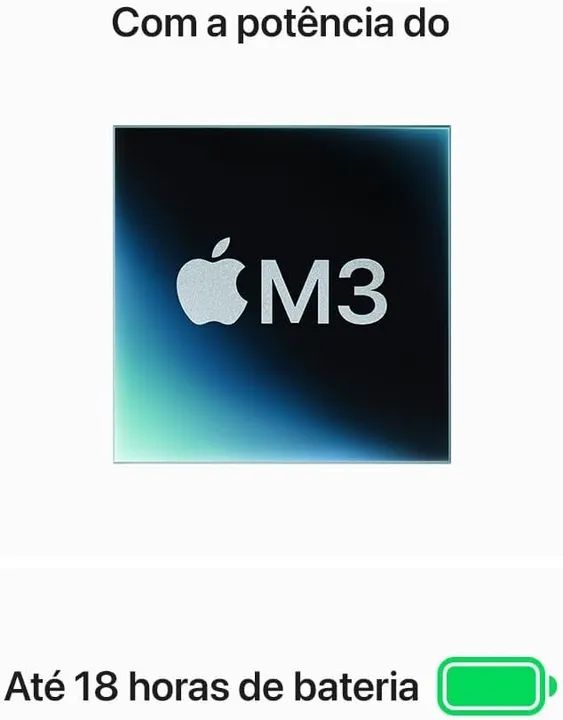 MacBook Air 13 polegadas M3 16GB/512gb - Foto 3