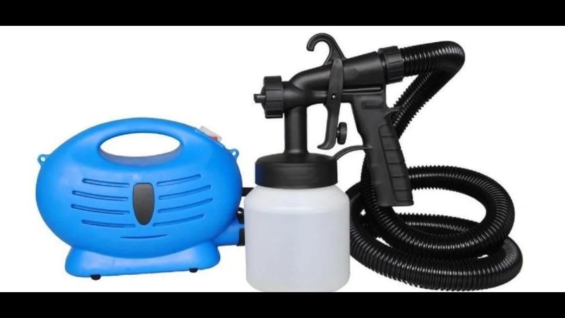PISTOLA PINTURA PULVERIZADORA ELÉTRICA 650W - Foto 4