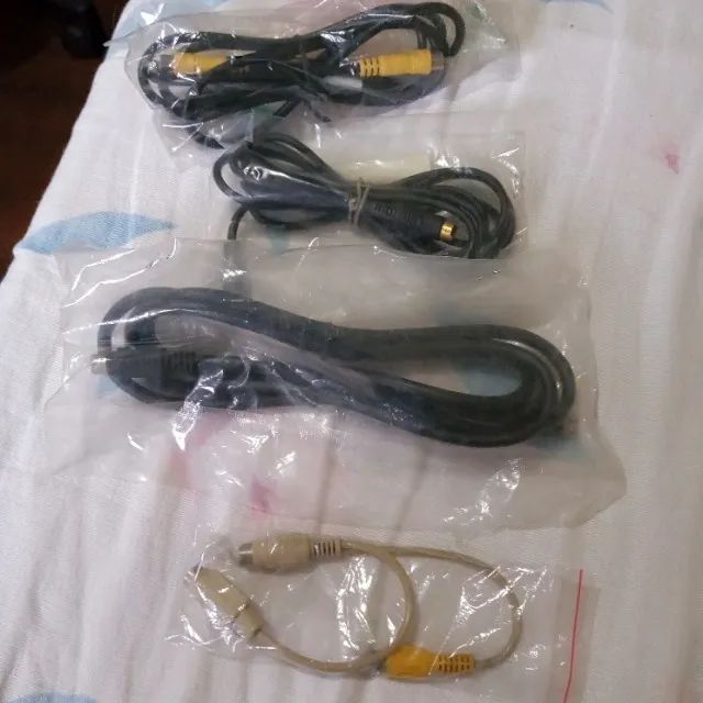 placa de som USB 7.1+cabos/adaptadores de audio/video sem uso+fan sunon  - Foto 4