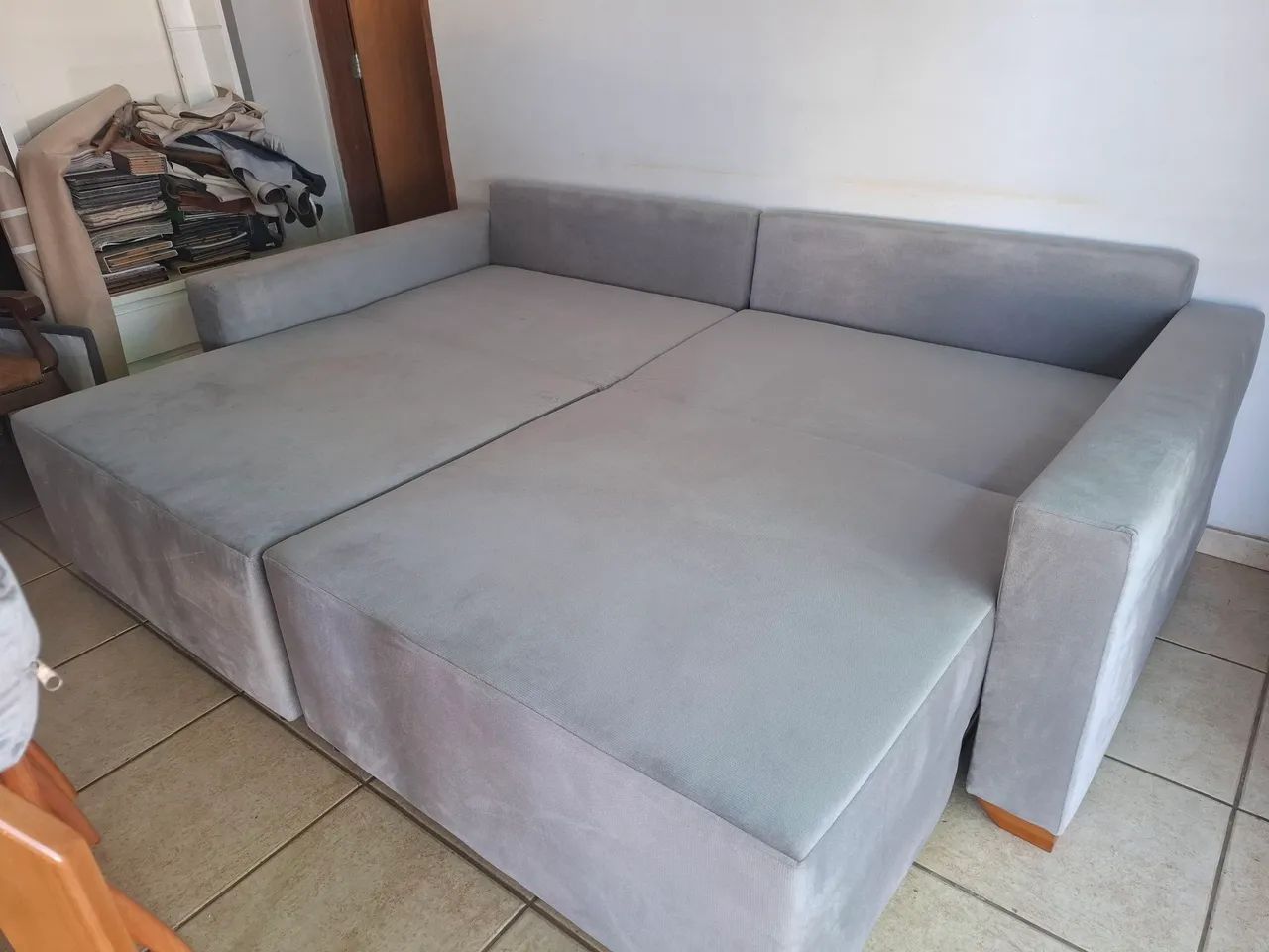 Sofá Cama  2.40 mts novo  - Foto 2