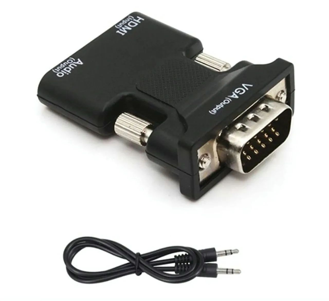 Conversor e Adaptador HDMI para VGA com adaptador de áudio, para PC, TV, monitor, projetor - Foto 3