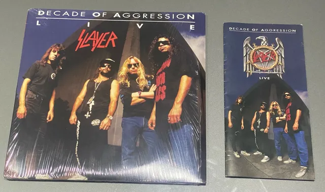 Lp Slayer Decade Of Aggression 180 gramas zerado