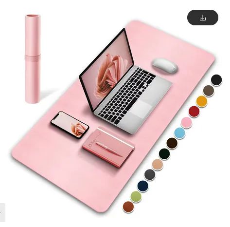 Mouse pad de couro sintético 30x60cm