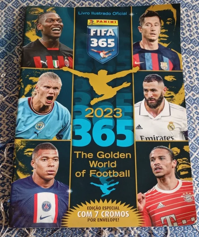Álbum Figurinhas Vazio Panini Fifa 365 2023