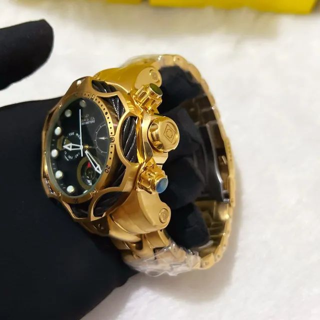 Relógio INVICTA VENOM ESTRELA FUNCIONAL ENTREGAMOS AAA+ - Foto 5