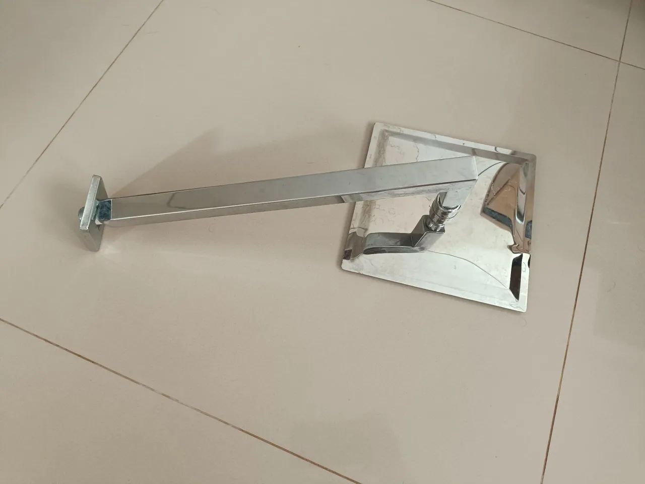 Ducha inox quadrada  articulada  - Foto 2