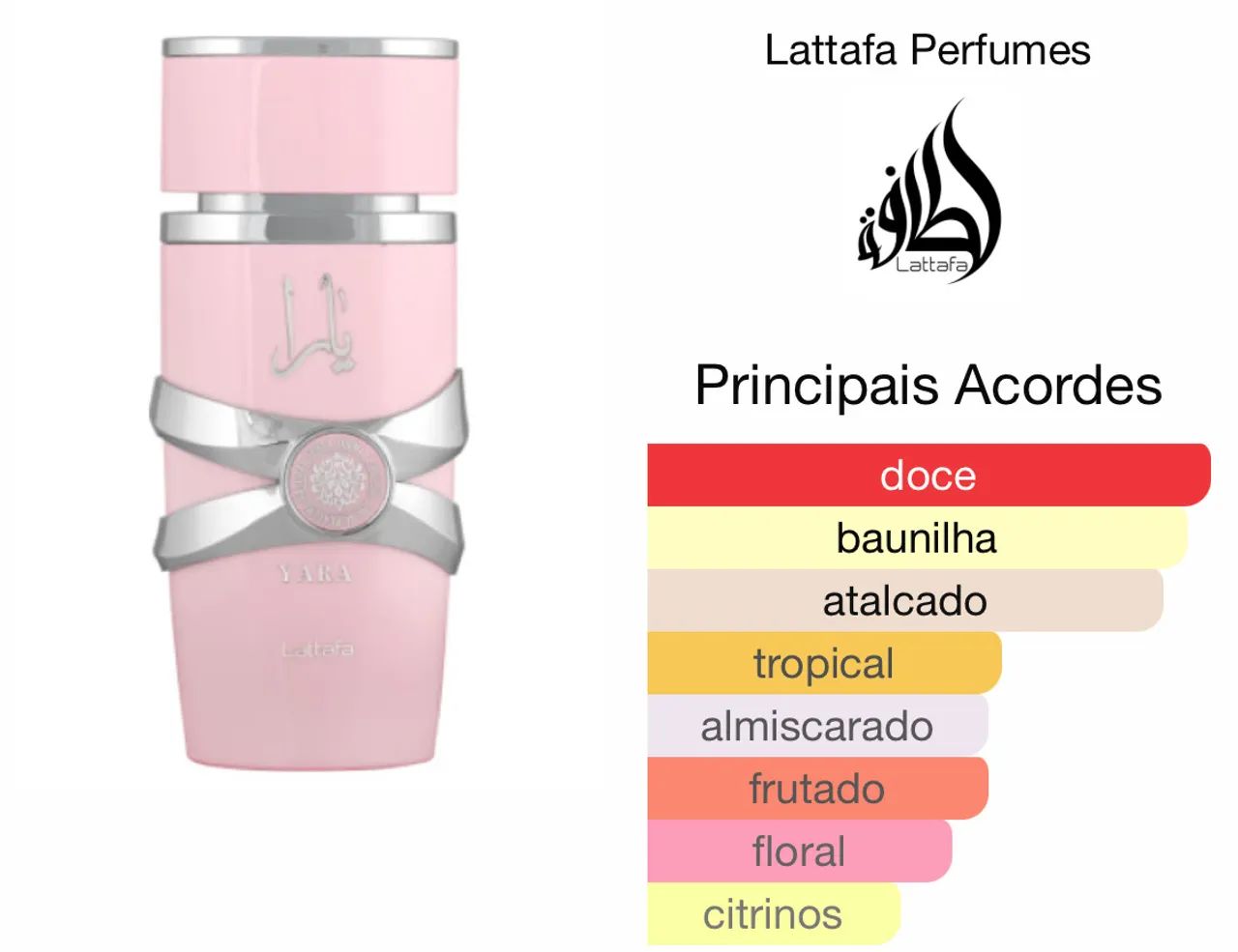 Perfume Yara Lattafa - 100ml - Original - Foto 2