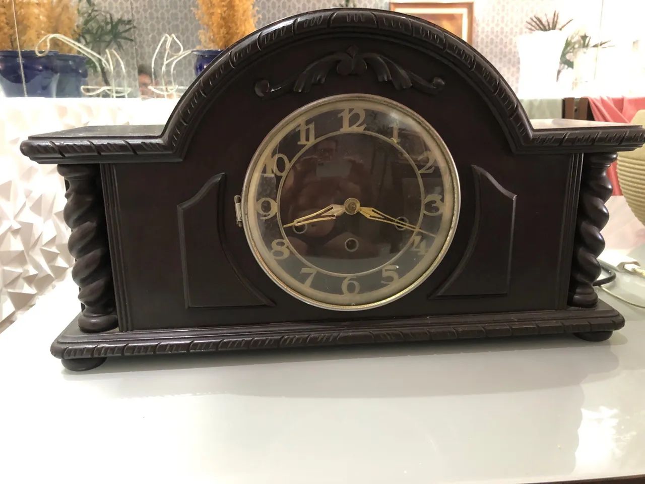 Relógio antigo de mesa 