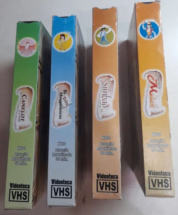 Desenhos antigos em fitas Vhs originais  - Foto 2