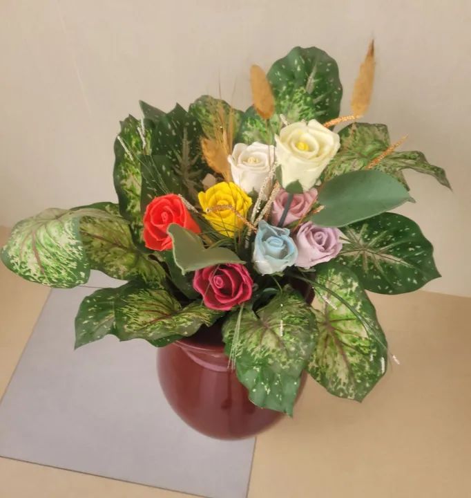 Vaso Grande de Gesso Decoração  - Foto 2