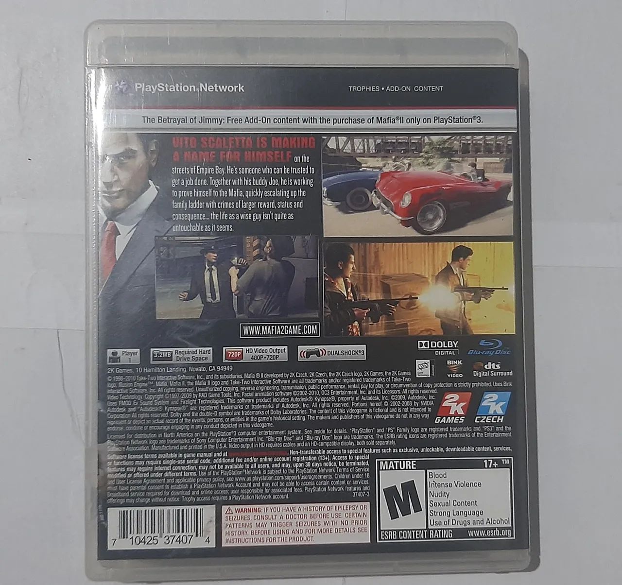Mafia II ps3 semi-novo - Foto 3