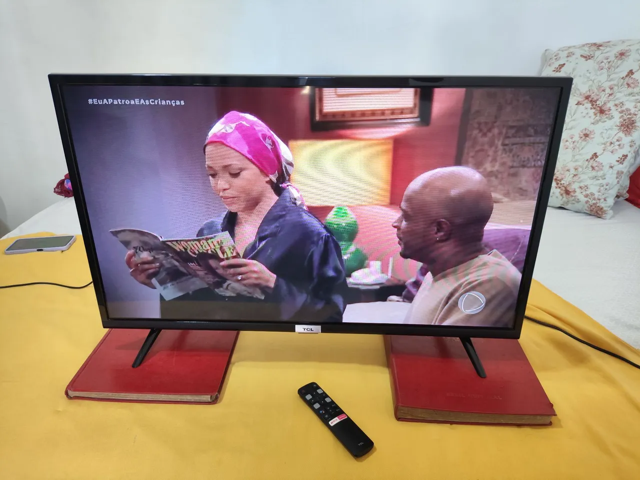 TV TCL 32 Polegadas é Smart, Bem Conservada e Funcionando Perfeitamente Sou Único Dono