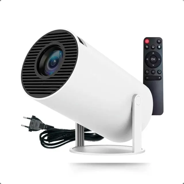 Mini Projetor Hy300 4K/1080P/720P Android 11, Wifi, BT, 200ANSI, 12x 26,54