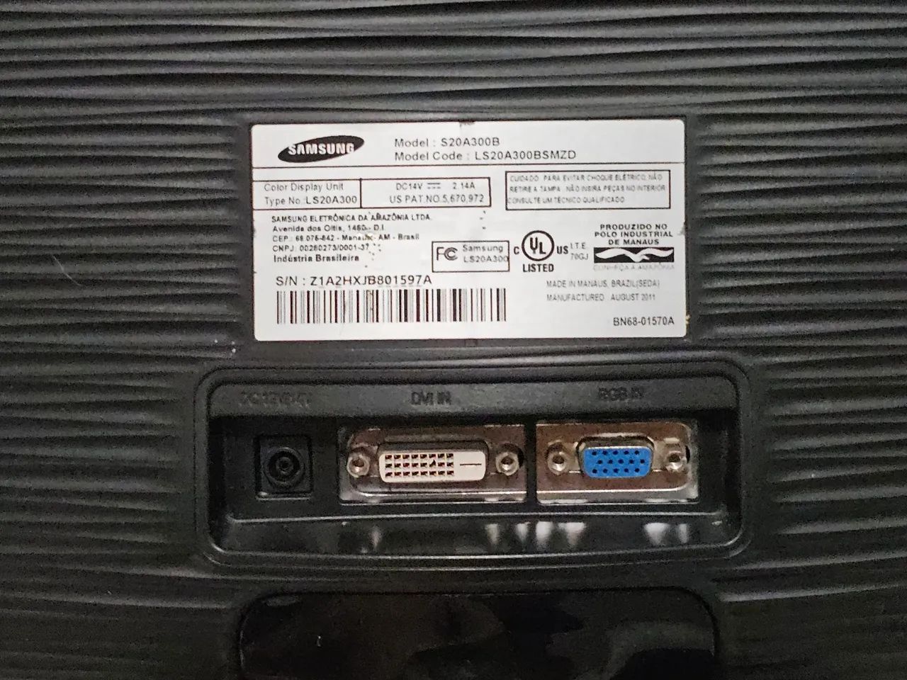 Monitor Samsung SyncMaster SA300 20 polegadas - Foto 2