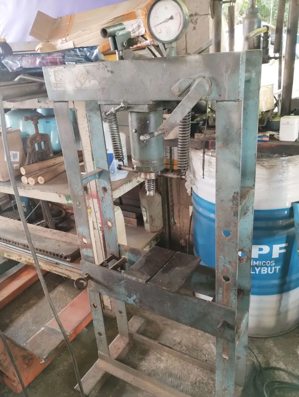 Prensa hidráulica ribeiro  - Foto 2