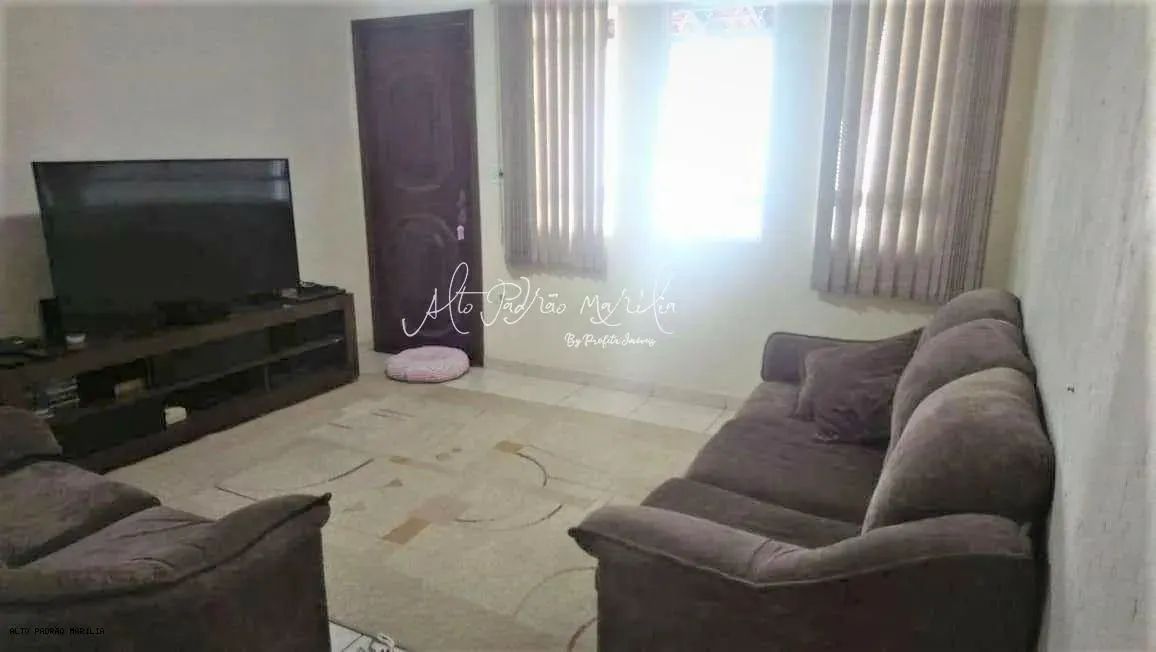 Casa para Venda em Marília, Santa Antonieta, 3 dormitórios, 1 suíte, 2 banheiros, 3 vagas - Foto 3