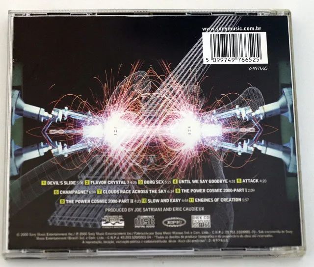 CD Joe Satriani - Engines of Creation - Foto 2