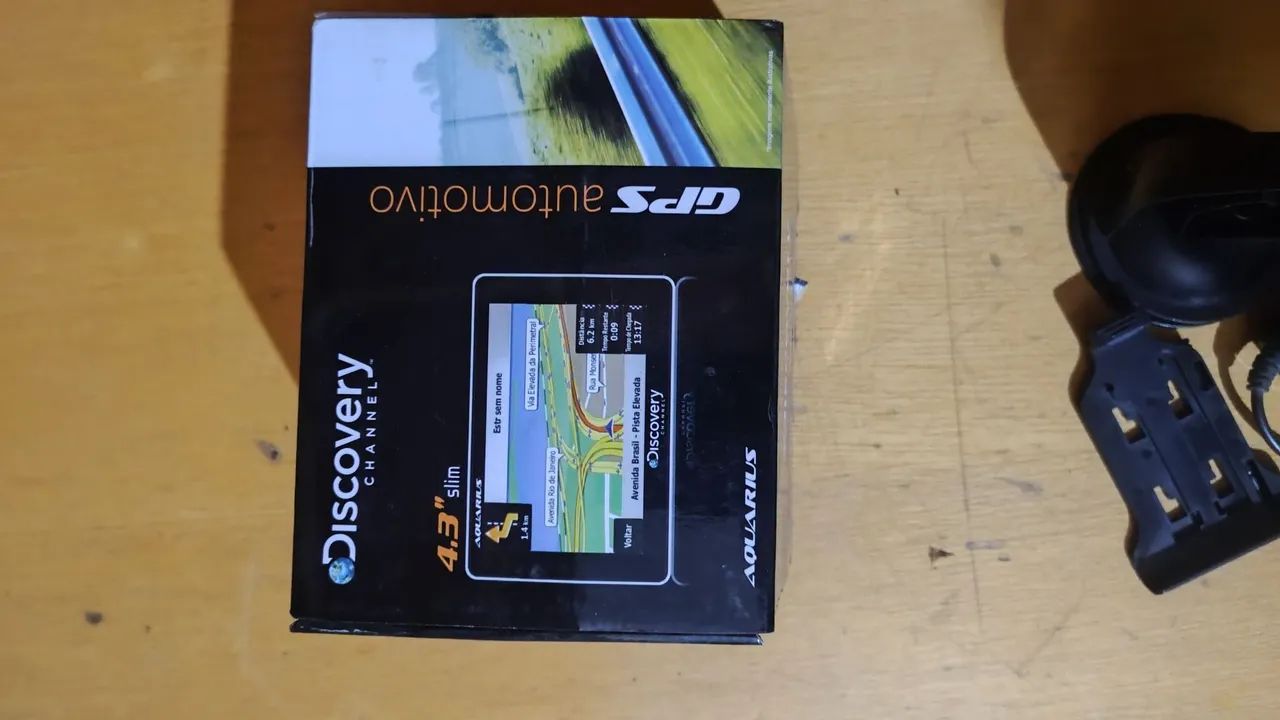 GPS Aquarius Discovery Channel com Tela Touchscreen - Foto 4