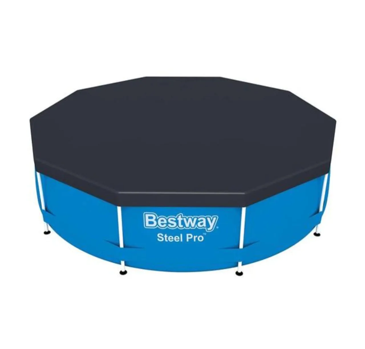 Piscina Estruturada 3.05 Bestway Steel Pro com Cobertura