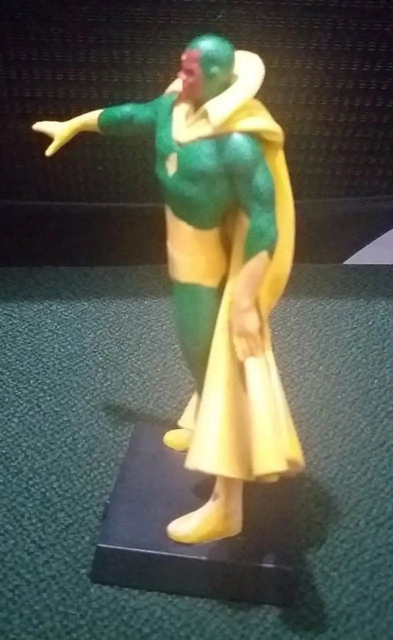 Visão - Coleção de Miniaturas Marvel Eaglemoss n. 48 - Foto 5