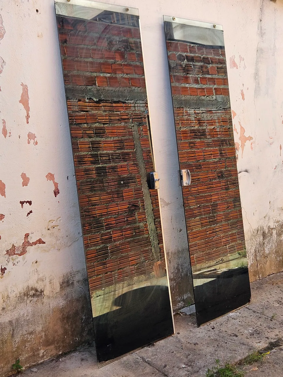 Porta de Vidro 2,18 m x 1,30 m