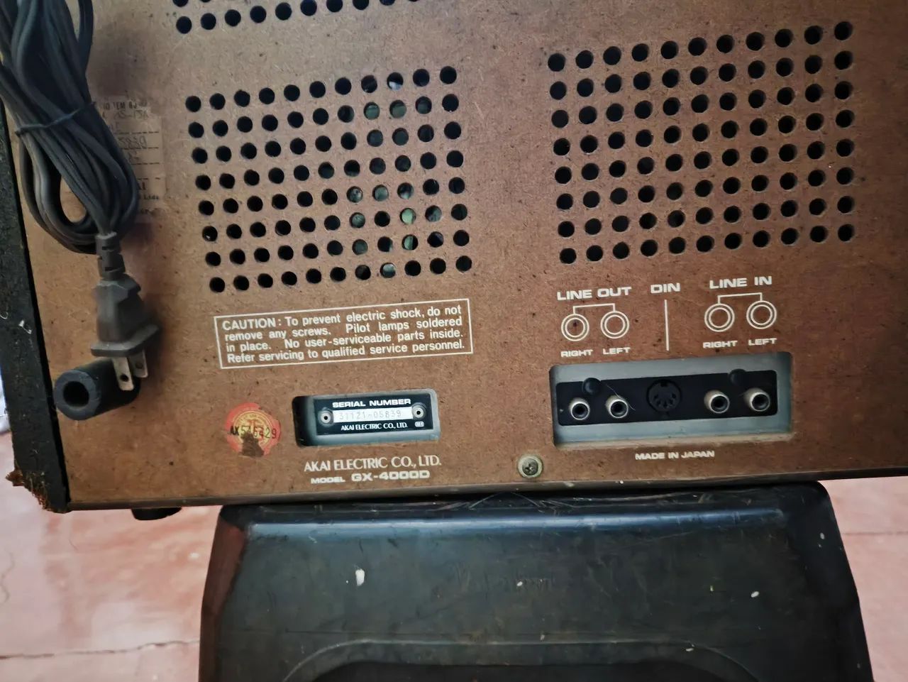 Gravador de Rolo Akai GX-4000D - Reel to Reel - Funcionando! - Foto 3