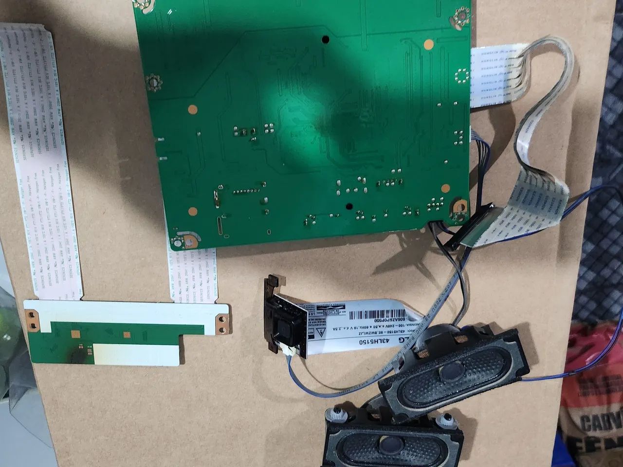 Placas da TV LG LH5150,funcionando tudo - Foto 4