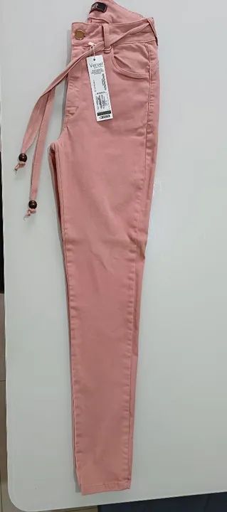 Calça Jeans Rosa - Versat Jeans Deluxe - Foto 5