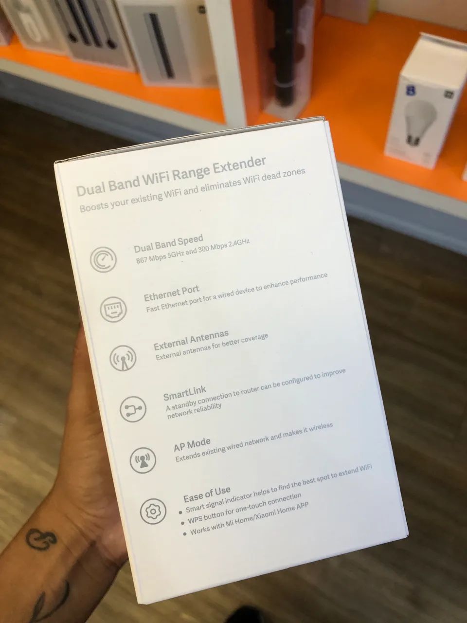 Repetidor Wifi Xiaomi 2.5GHz e 5GHz