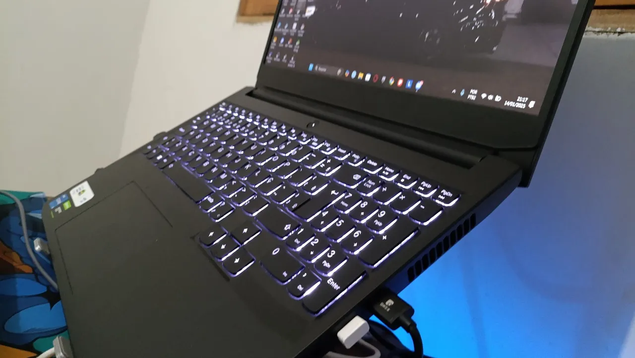 Notebook Gamer Lenovo gaming 3i, 16 GB ram, 1tb SSD, GTX 1650 4gb