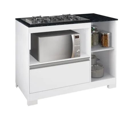 Balcão para cooktop fogão forno notável 3050 - Foto 5
