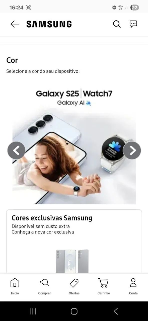 Galaxy S25 semi novo 5 meses de uso. - Foto 4