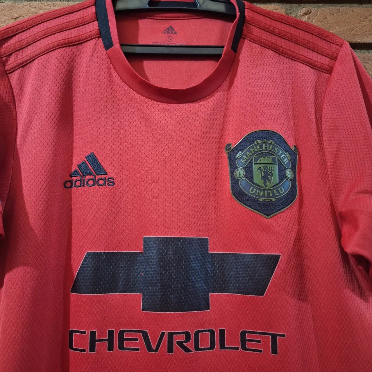 Camisa Manchester United Inglaterra adidas 2019 - Foto 3