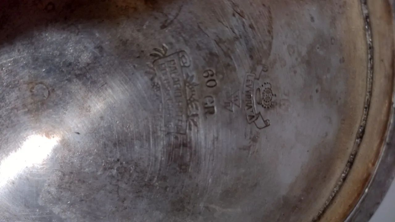 Jarro Levy Prata Antigo  - Foto 5