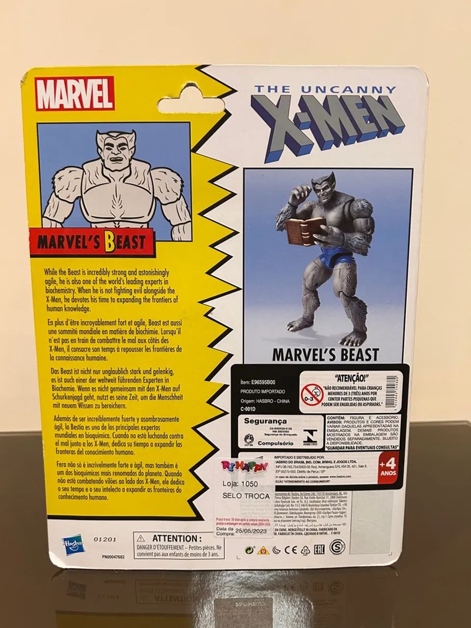 Marvel Legends Fera Cinza Grey Beast X-Men Retrocarded - Foto 4