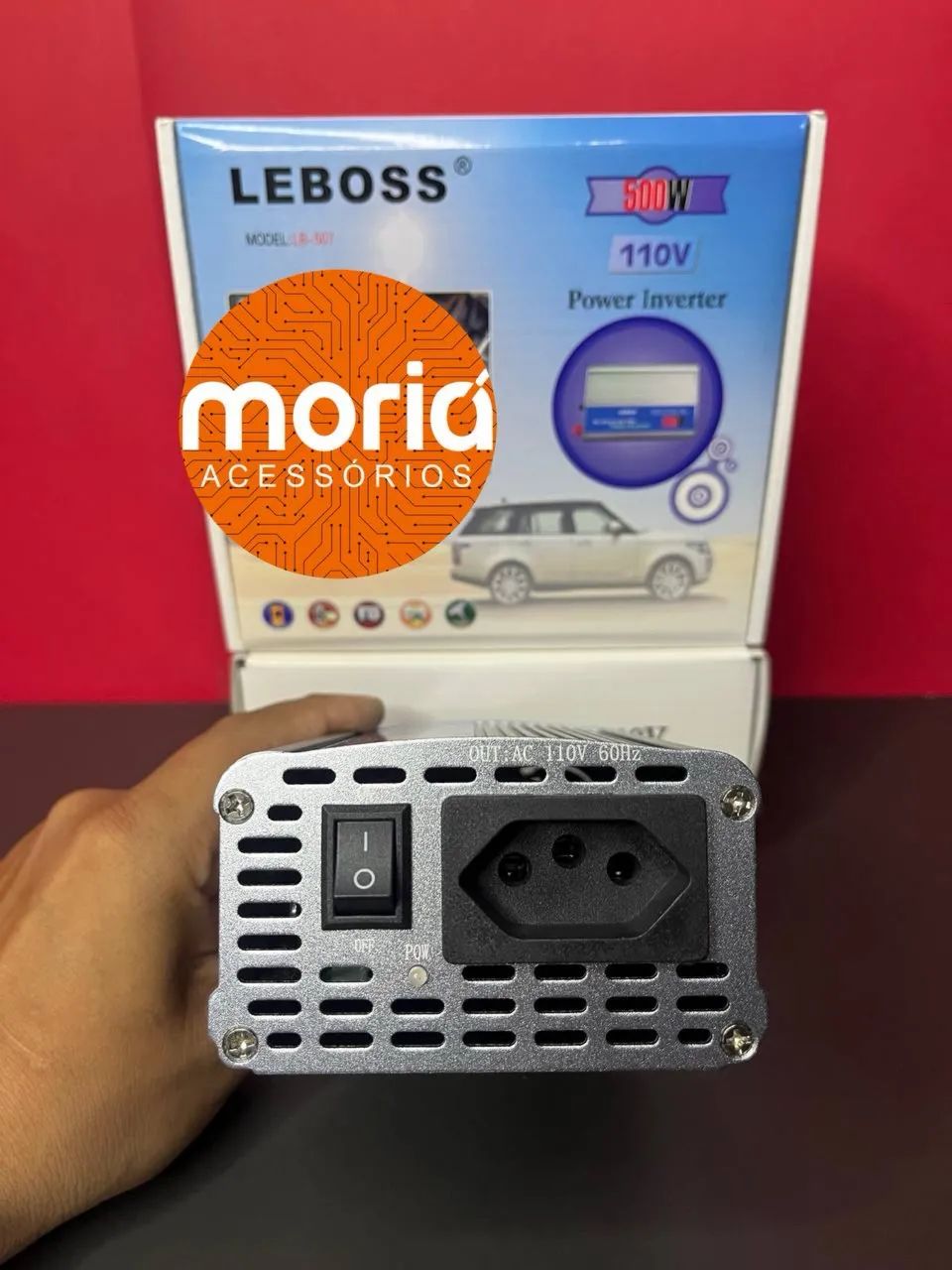 Inversor 500w 12v Para 110v Conversor Transformador Tensão - Foto 4