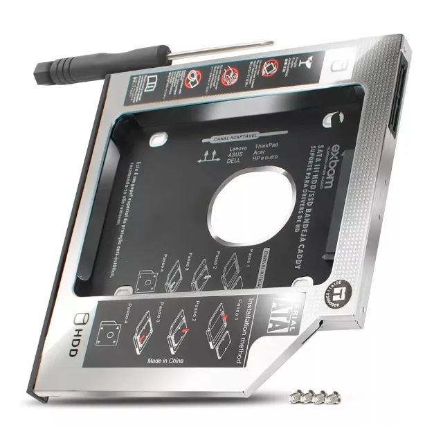 CADDY CASE PARA DRIVES 12,7MM KP-HD009 - Foto 2