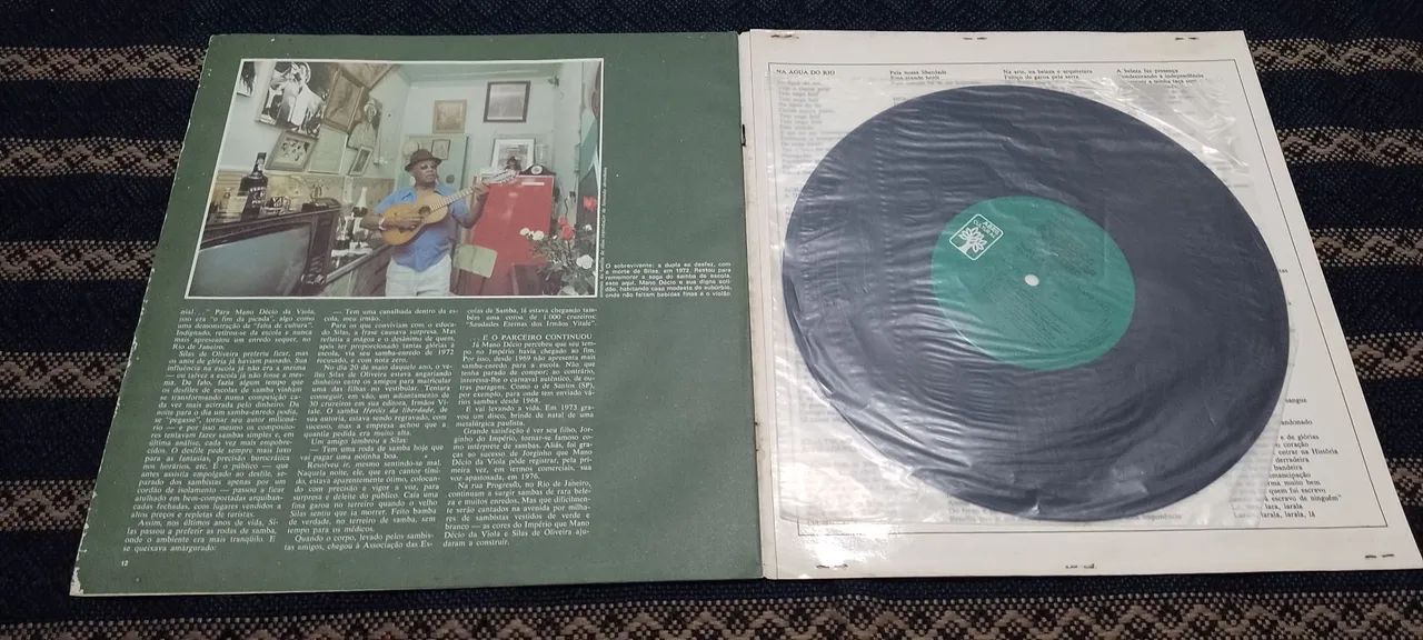 Silas de Oliveira - Mano Décio da Viola - LP - Foto 3