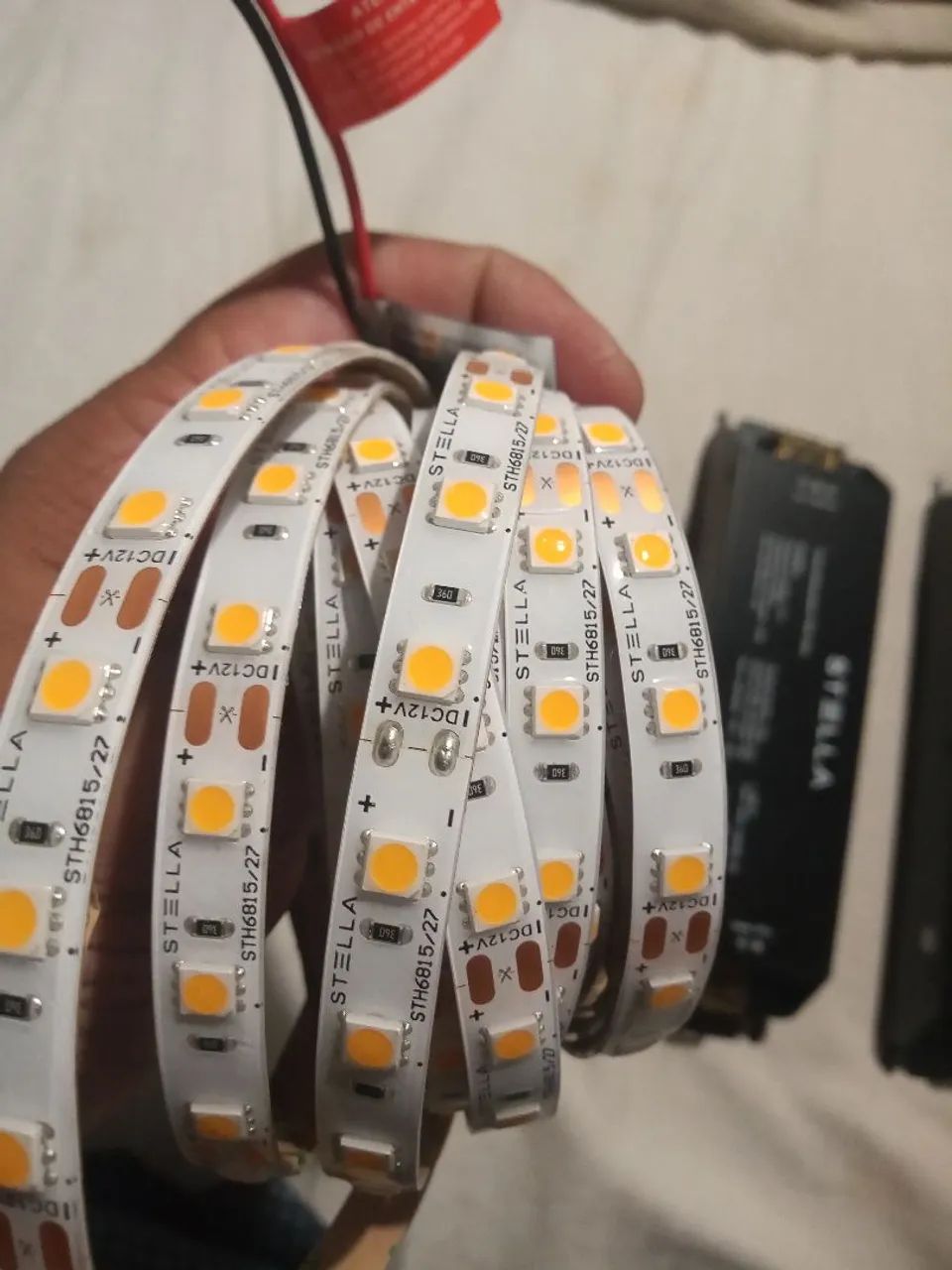 Fita de LED com Fonte 75w 12v - Foto 2