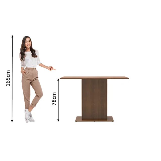 MESA RETANGULAR 100% MDF  - Foto 2